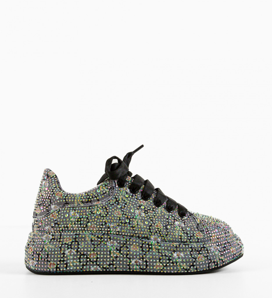 Sneakers Baat Negri Dama - Confort & Stil - imagine 5