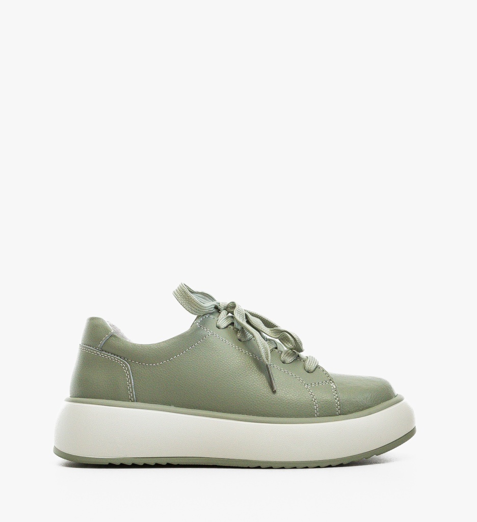 Pantofi Casual Floray Verzi Confortabili - imagine 6