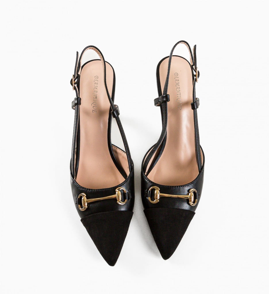 Pantofi Dama Negri cu Toc - Eleganți și Moderni - imagine 7