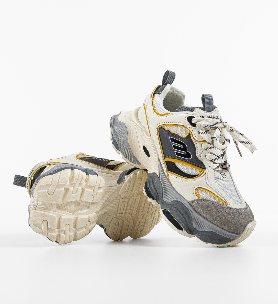 Sneakers Dama Galata Gri - Confort Urban