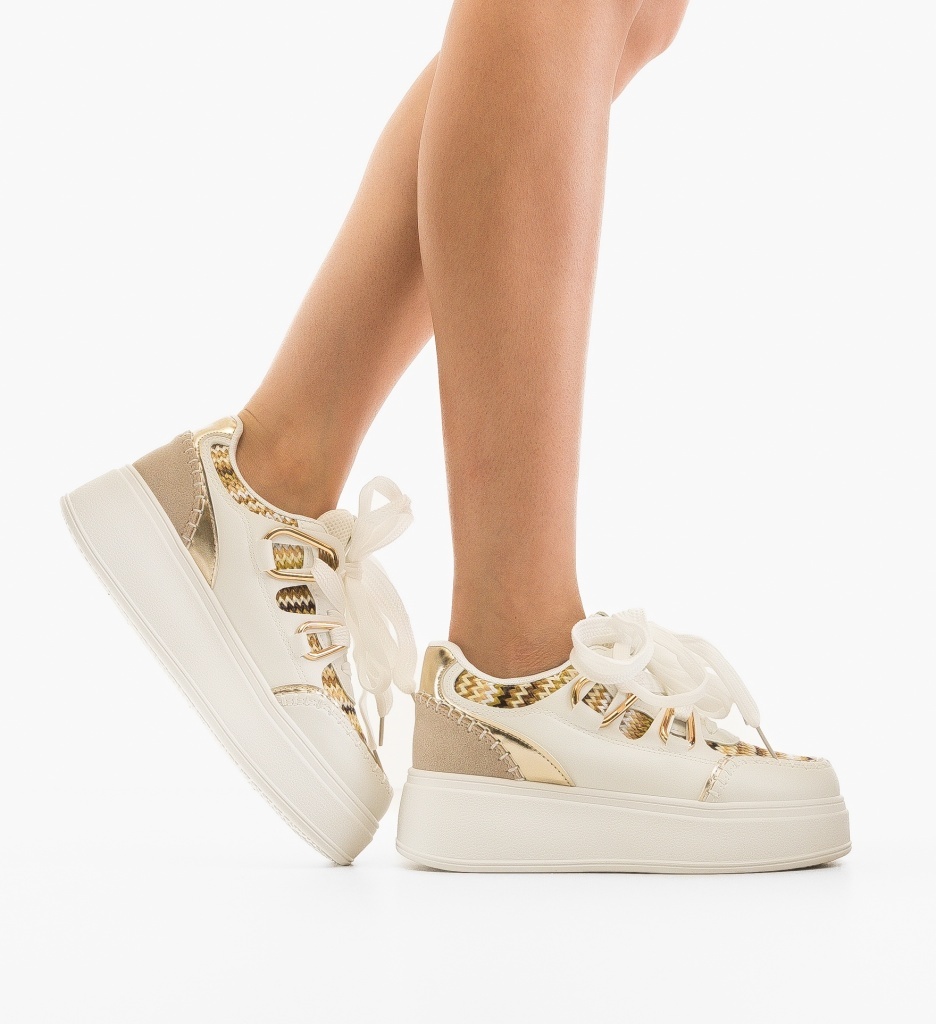 Sneakers Dama Verana Aurii | Stil Urban