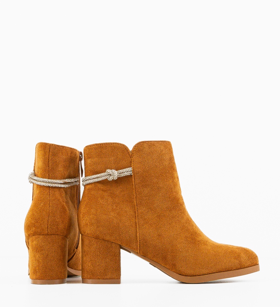 Botine Dama Otto Camel | Eleganță Versatilă - imagine 5