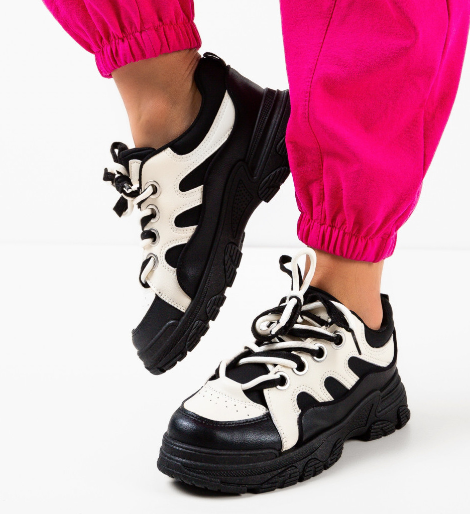 Sneakers Stuart Negri 2 - Confort și Stil - imagine 2