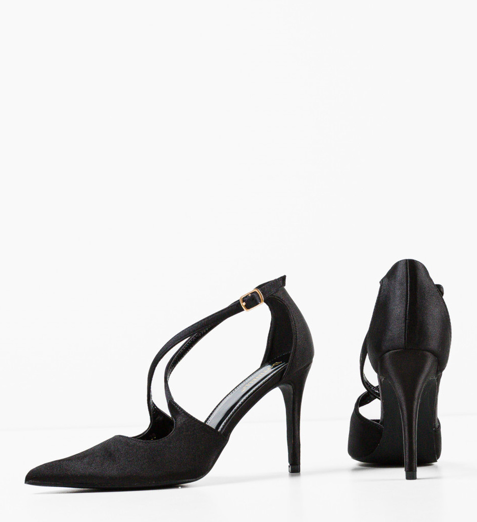 Pantofi cu toc Allow Negri - Eleganță și Stil - imagine 8