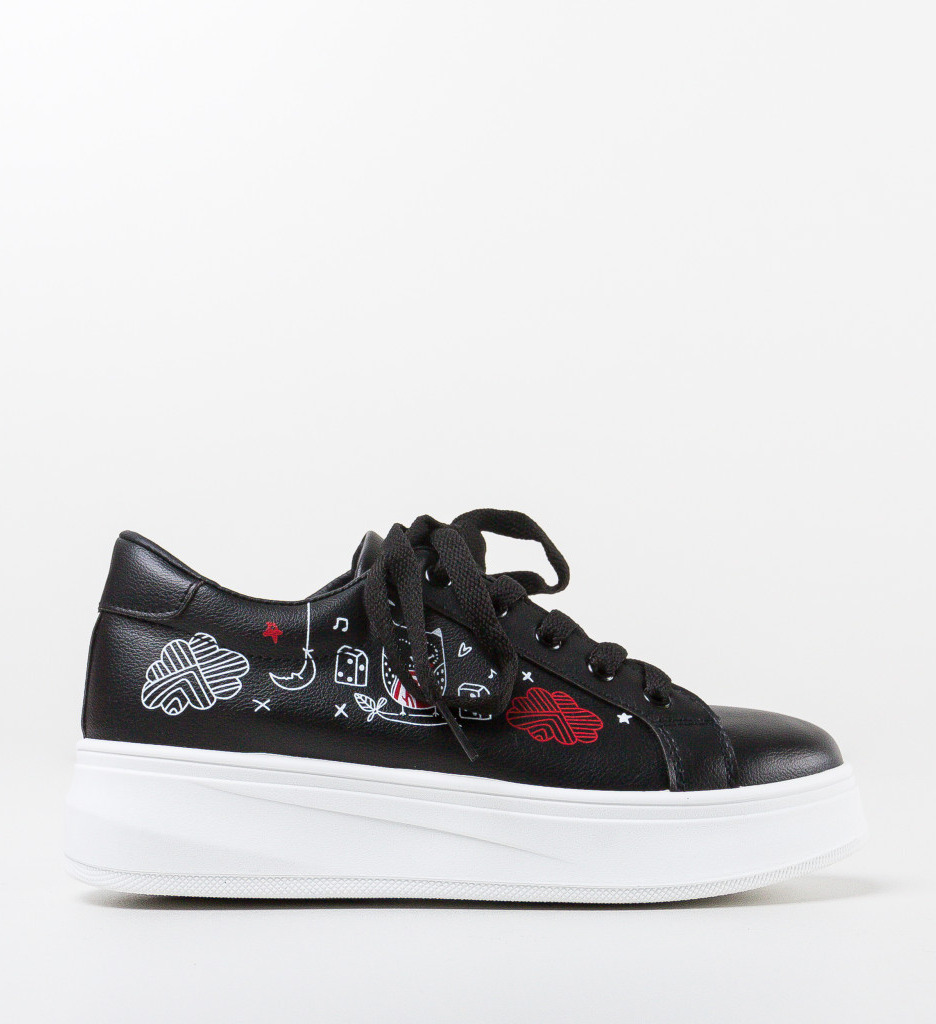 Sneakers Bufny Negri - Confort și Stil - imagine 6