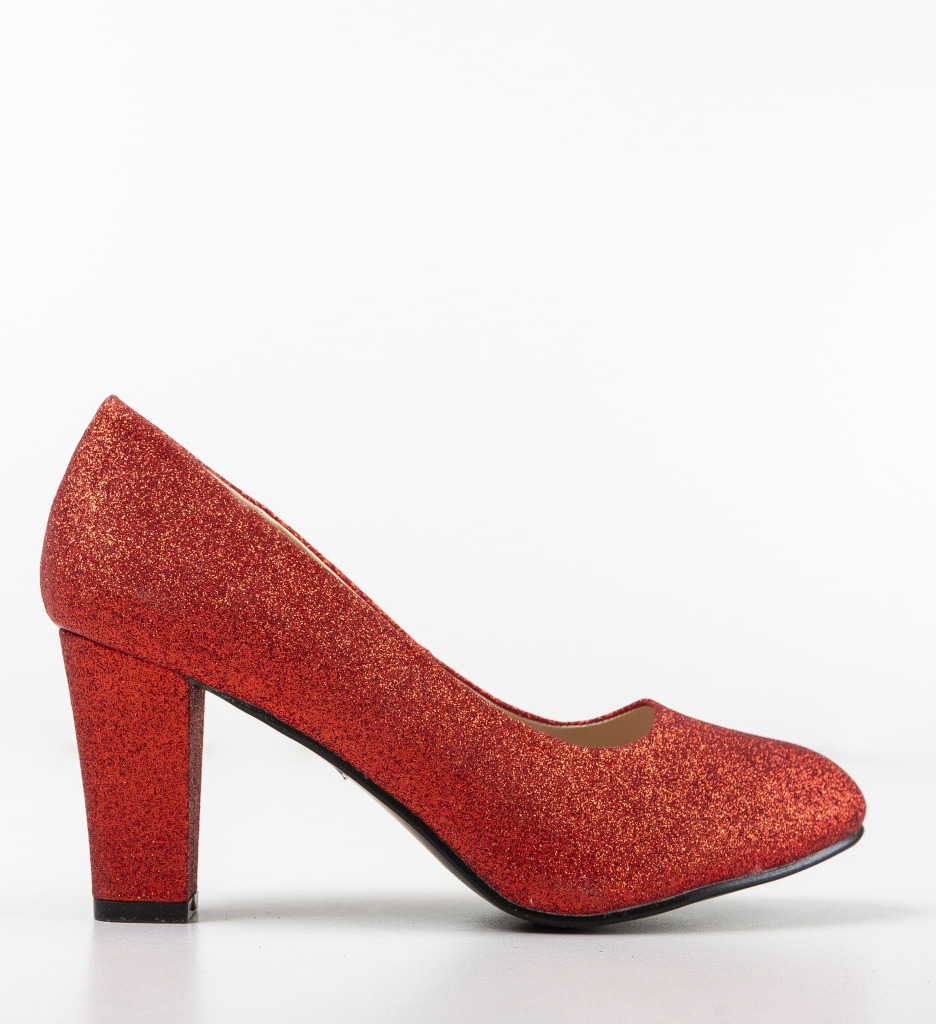 Pantofi cu Toc Rosii Esoum | Eleganță Asigurată - imagine 4