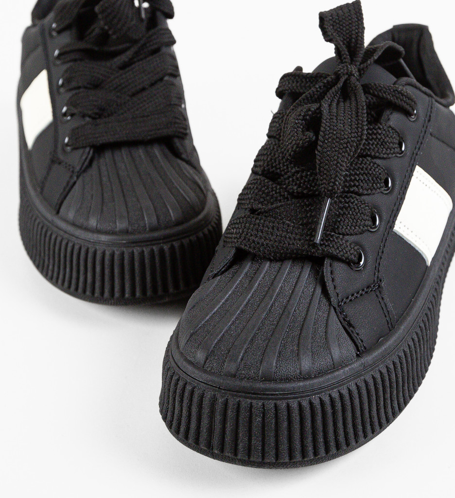 Sneakers Dama Kiona Negru - Confort și Stil - imagine 7