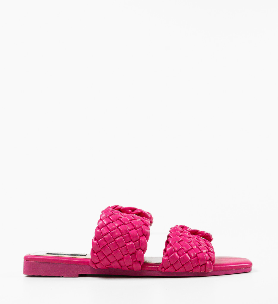 Papuci Dama Mateo Fuchsia | Confort și Stil - imagine 6