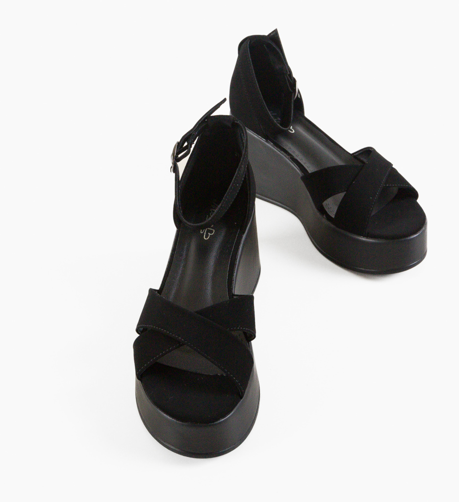 Platforme Brielle Negre | Eleganță și Confort - imagine 7