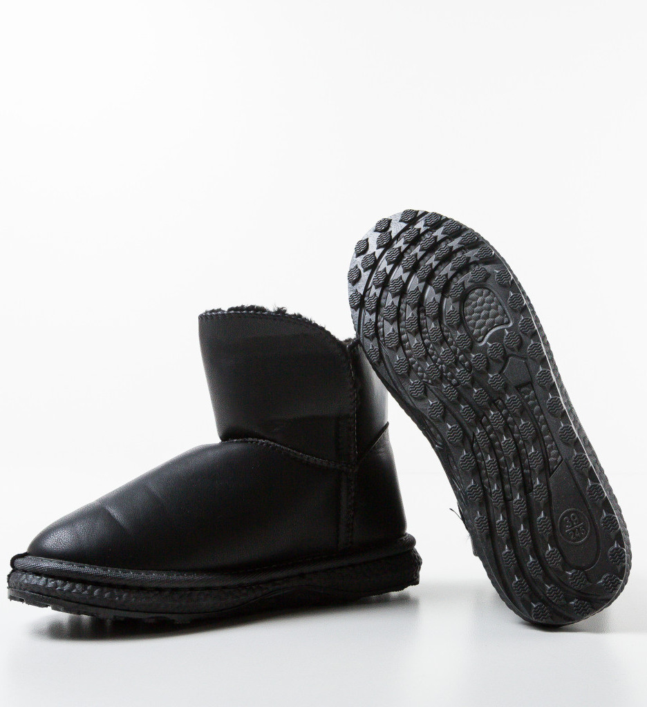 Cizme Tip UGG Negre | Confort și Eleganță - imagine 5