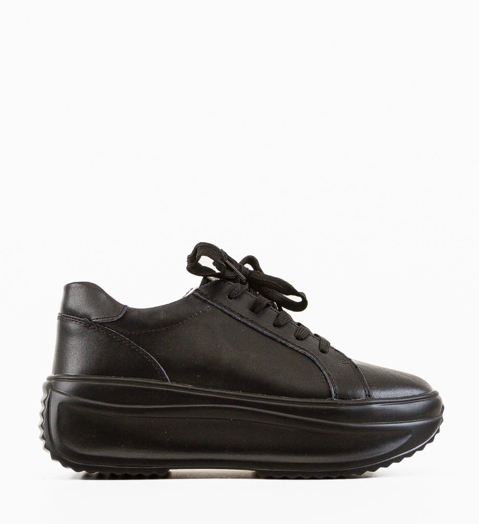 Pantofi Casual Yrna Negri - Confort și Stil Urban - imagine 4