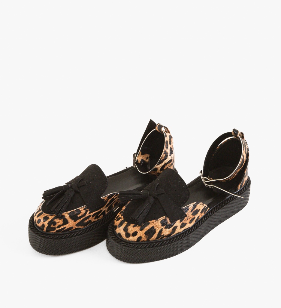 Pantofi Casual Kastor Print - Design Unic - imagine 6