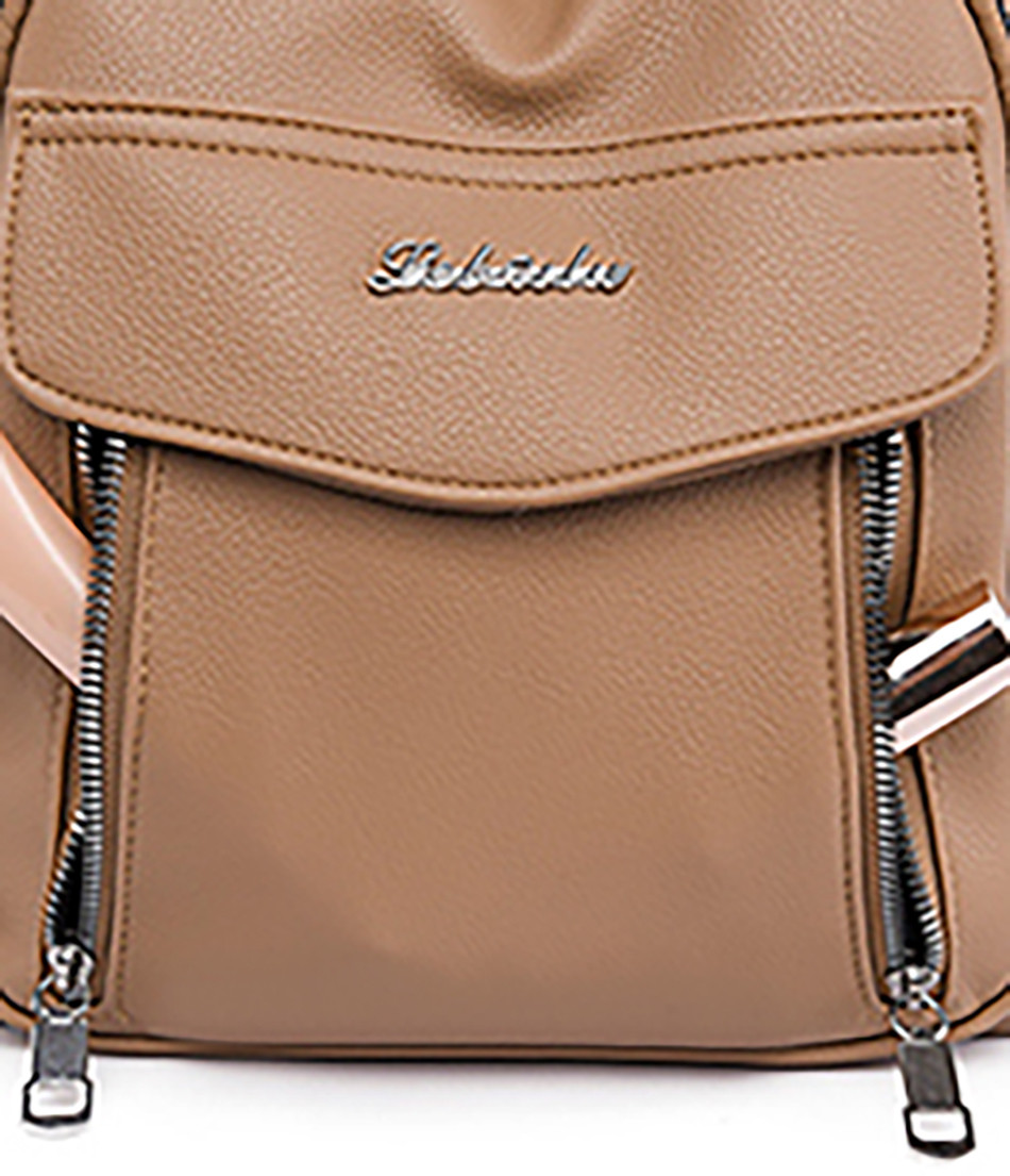 Rucsac dama Aaliyah GT2196 Delis, Albastru, 26x11x33 cm - imagine 4