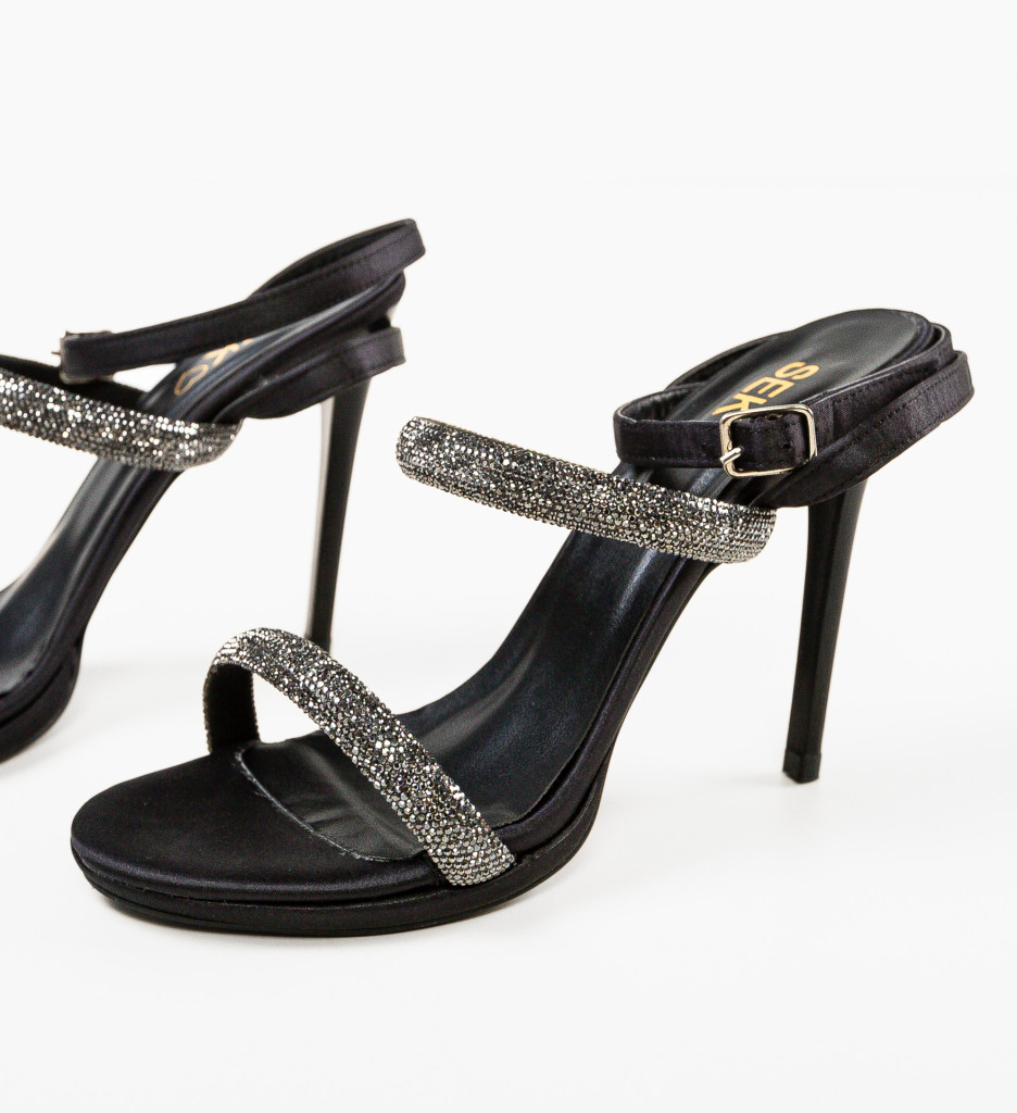 Sandale Togo Negre | Eleganță și Stil - imagine 5