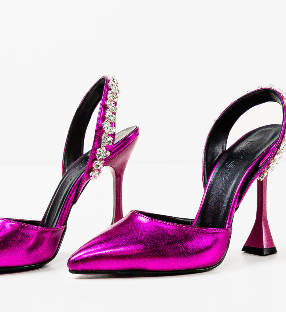 Pantofi Metiks Fuchsia - Eleganță și Stil - imagine 7