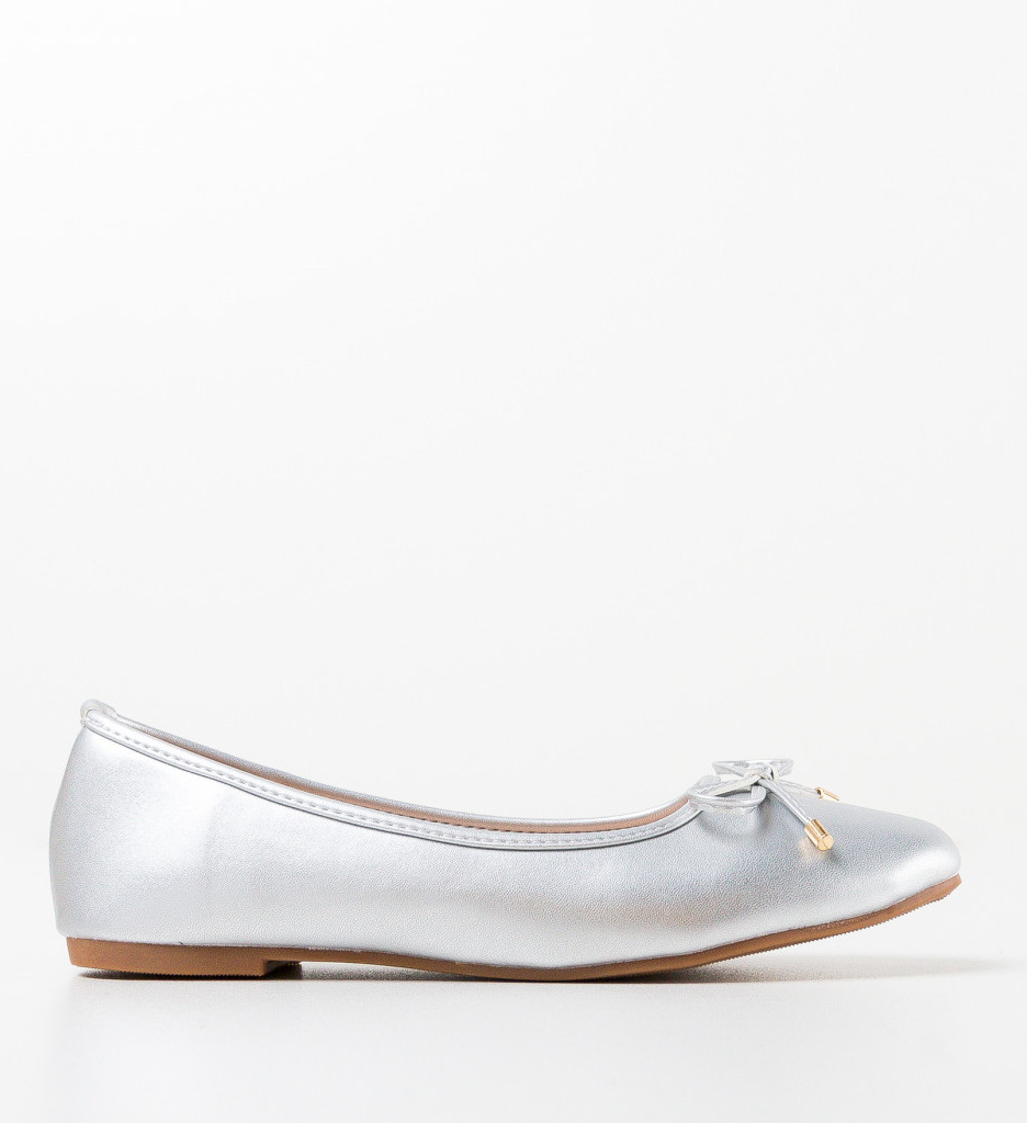 Balerini Atur Argintii | Confort și Eleganță - imagine 4