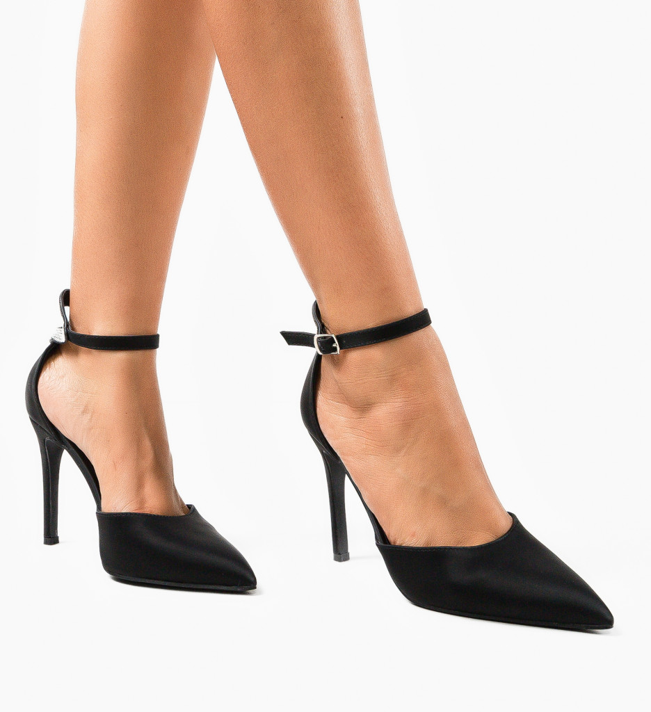Pantofi Sneha Negri - Eleganță și Stil - imagine 2