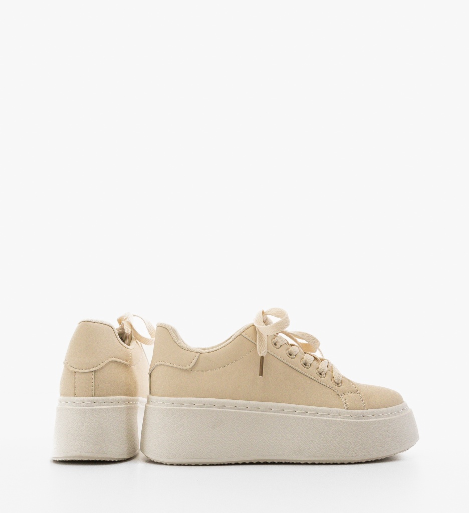 Sneakers Dama Berha Bej | Confort și Stil - imagine 3