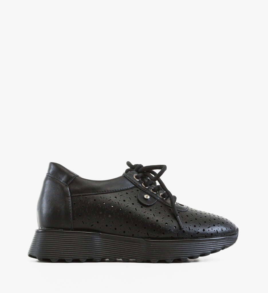 Sneakers Dama Lammer Negri – Confort Stilat - imagine 6