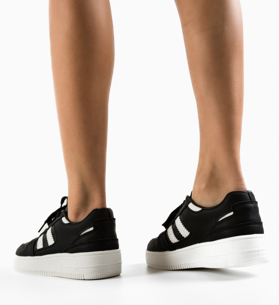 Pantofi Sport Mose Negri - Versatili și Moderni - imagine 4