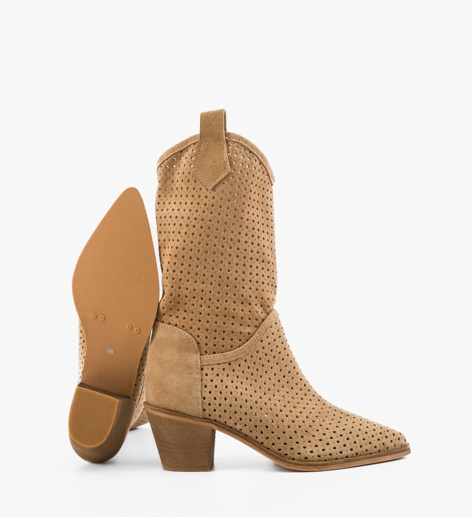 Botine Dama Tersa Bej 3 - Eleganță și Confort - imagine 5