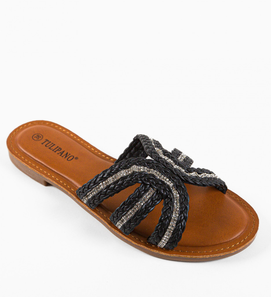 Papuci Dama Donal Negri | Confort Superior