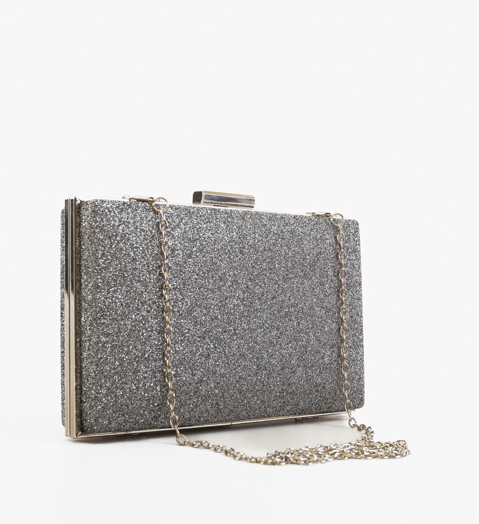 Geanta Plic Gri Vrasta - Eleganta si Versatilitate - imagine 3