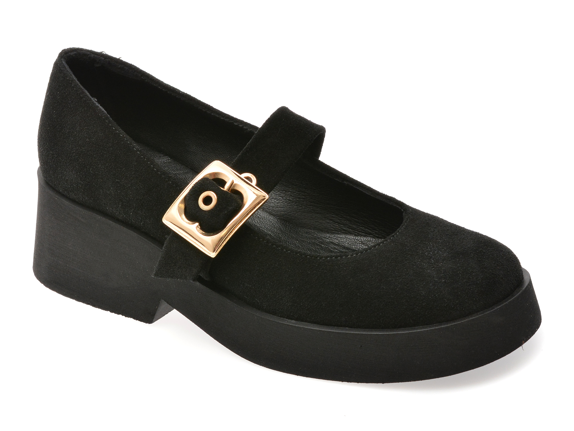 Pantofi EPICA Eleganți din Piele Întoarsă