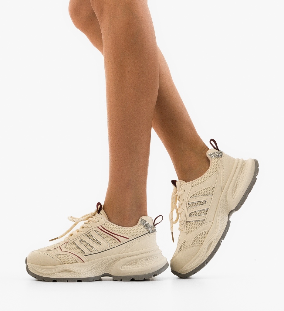 Sneakers Dama Maia Grena - Confort și Stil - imagine 4