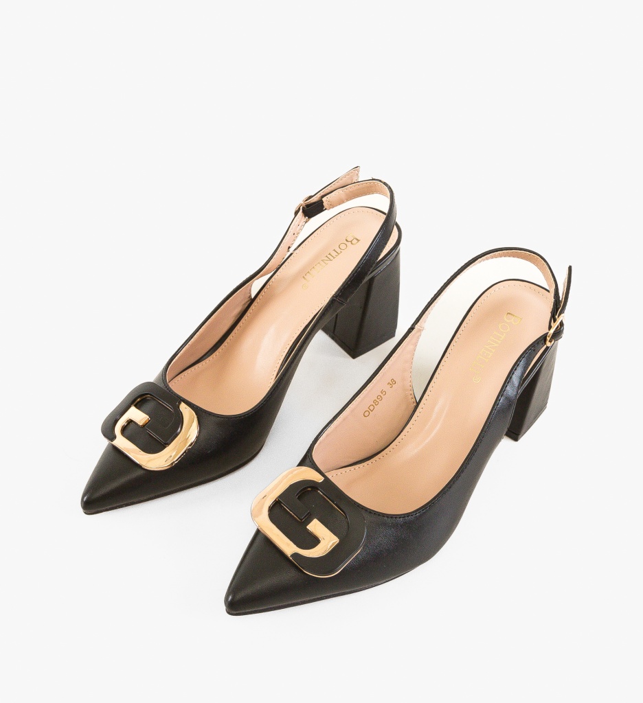 Pantofi Stayky Negri - Eleganță și Stil - imagine 7