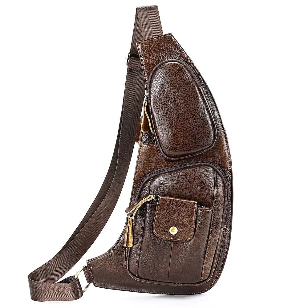 Geanta Lior GT3310 Piele Naturala Maro