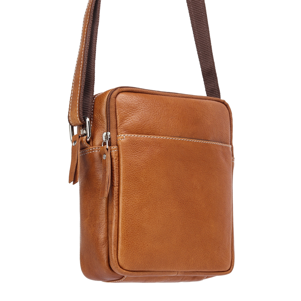 Geanta Damian GT3867 Piele Naturala Maro - imagine 3