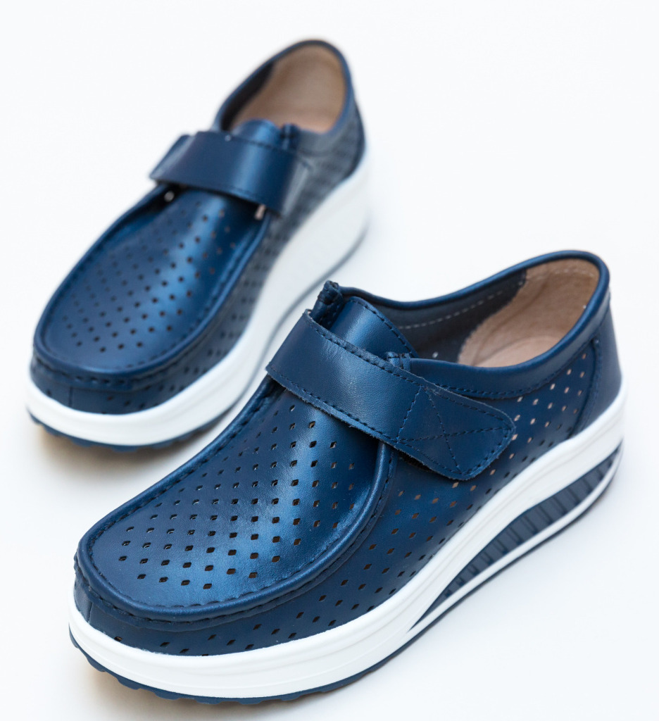 Pantofi Casual Bozta Bleumarin - Confort și Stil - imagine 4
