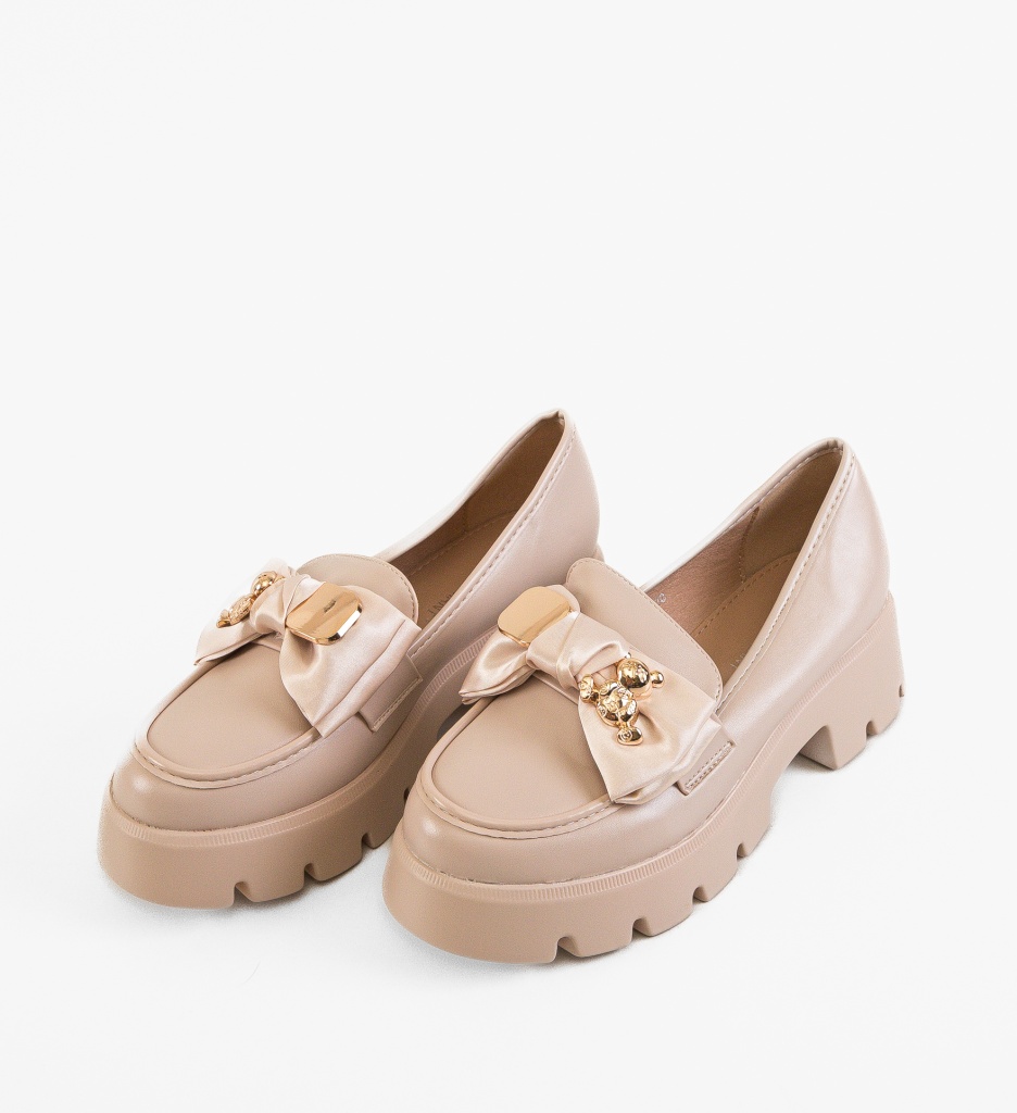 Pantofi Casual Tianna Bej | Confort si Stil - imagine 5