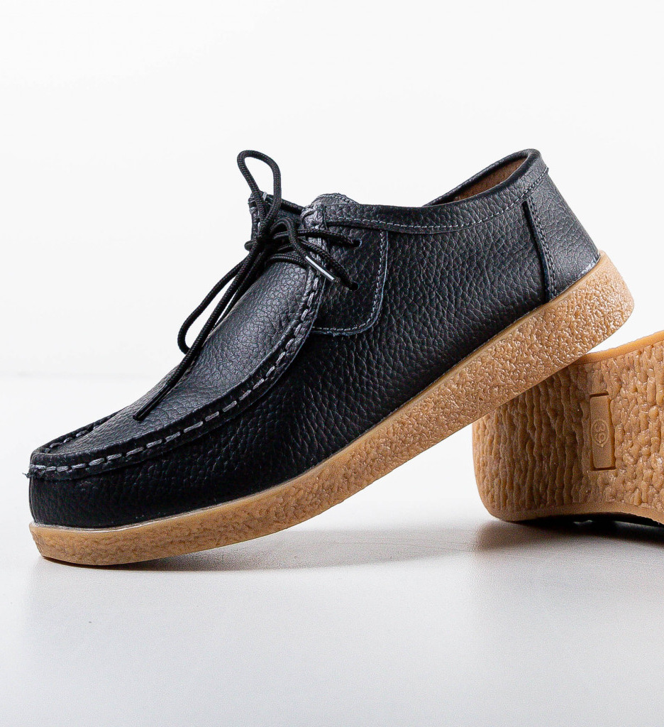 Pantofi Casual Niko Negri - Confort și Stil Zilnic - imagine 5