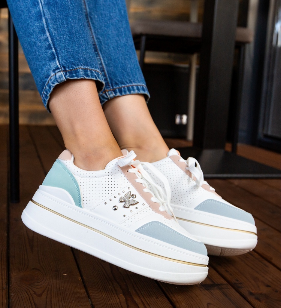Sneakers Dama Lynna Roz - Confort & Stil Sport - imagine 2