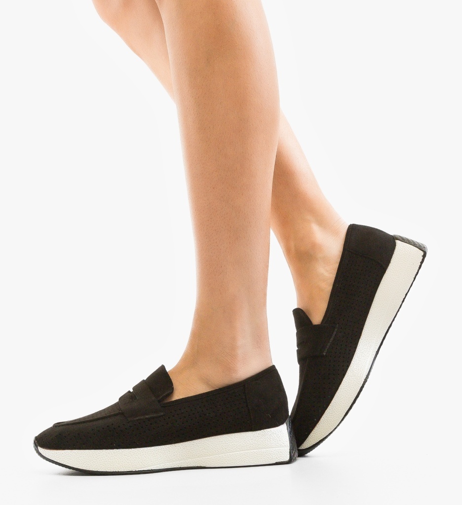Pantofi Casual Dama Roxy Negri