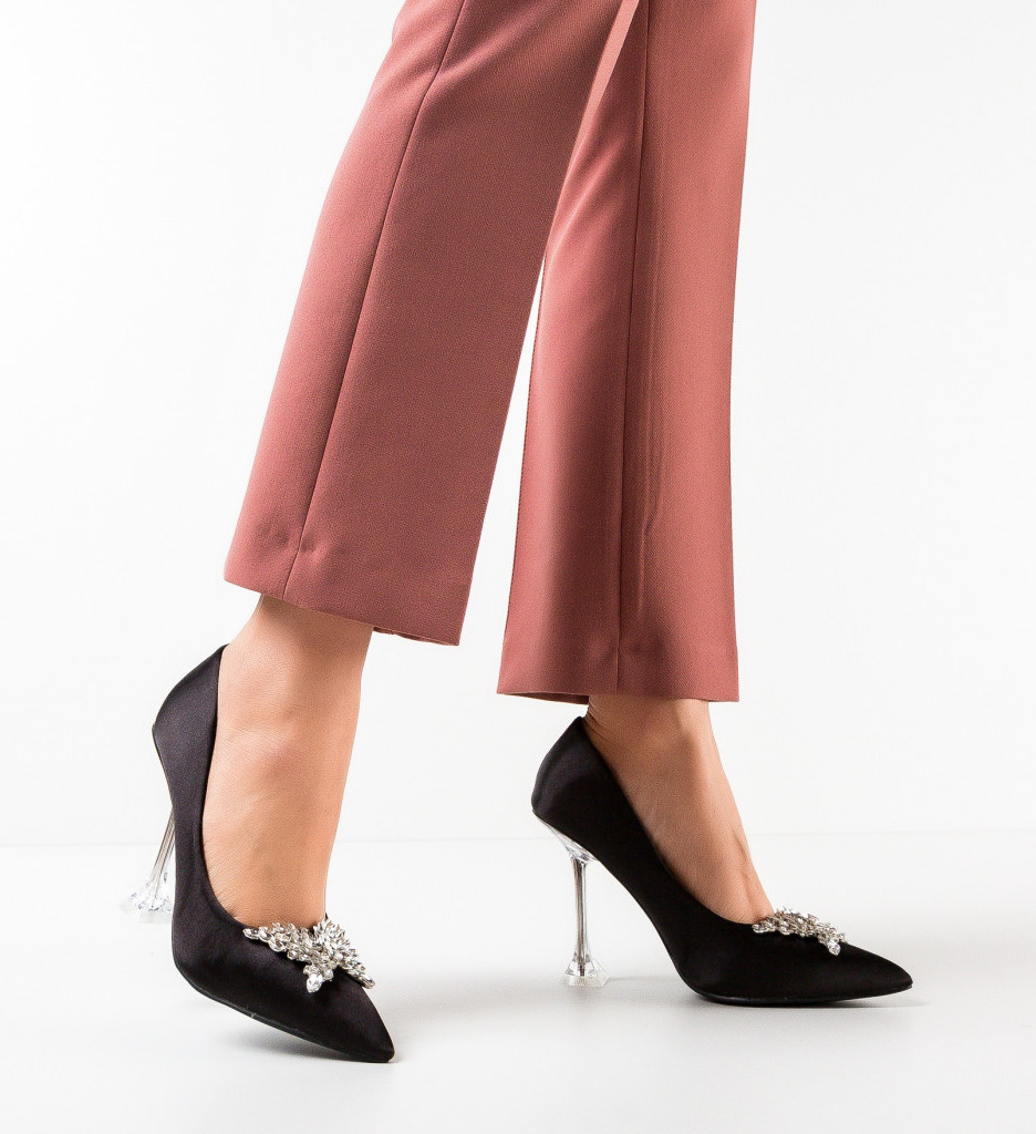 Pantofi Dama Lygo Negri | Eleganță și Stil - imagine 2