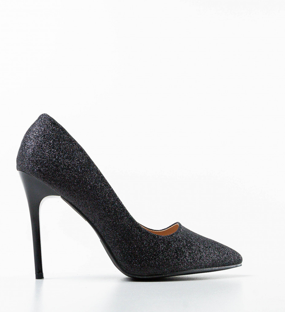 Pantofi Orta Negri cu Toc - Eleganță și Stil - imagine 9