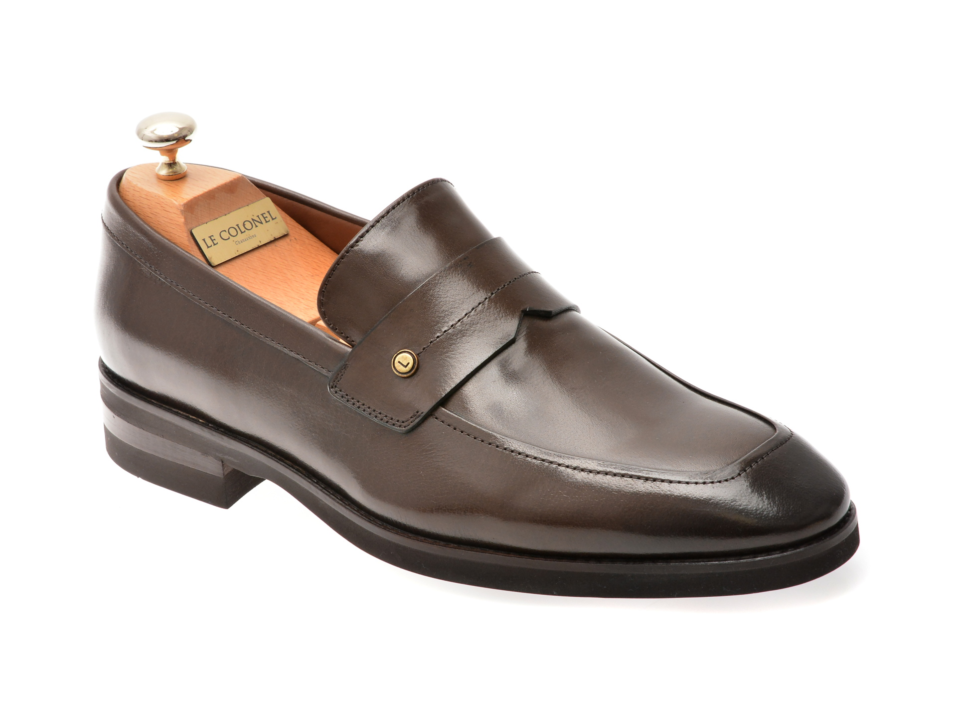 Mocasini Le Colonel Piele Naturală Maro