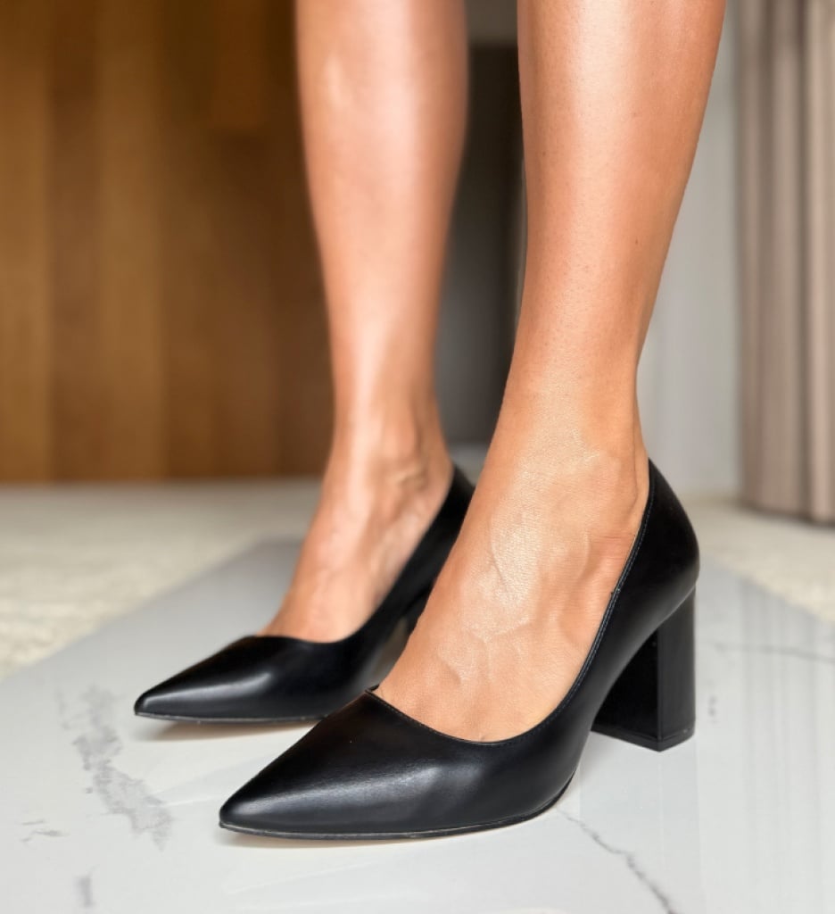 Pantofi dama Codill Negri cu toc elegant