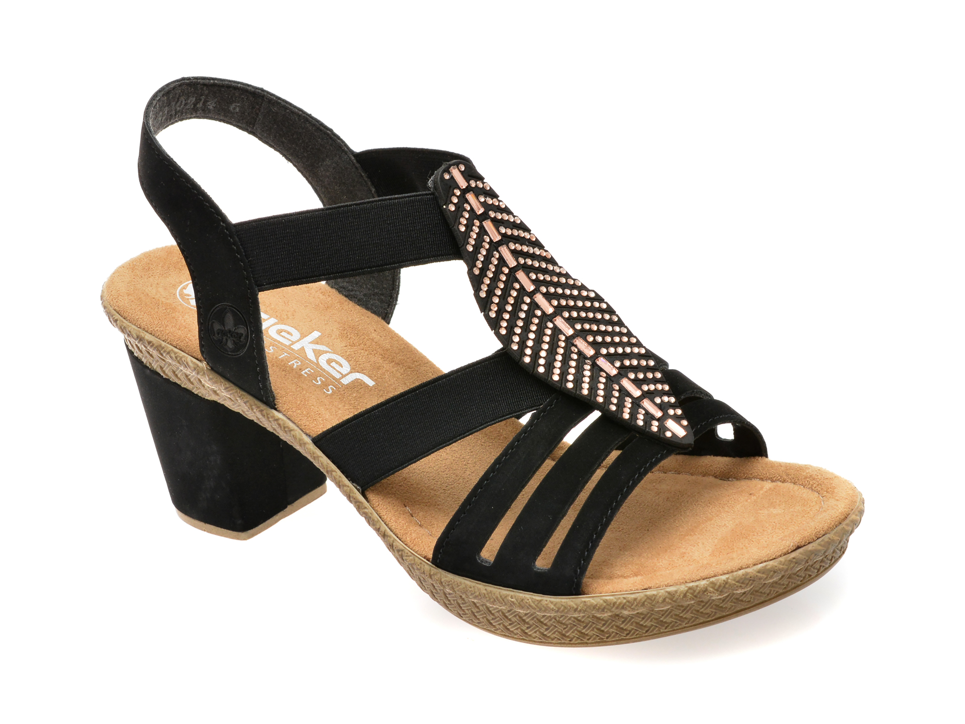 Sandale Rieker Negre - Confort și Eleganță