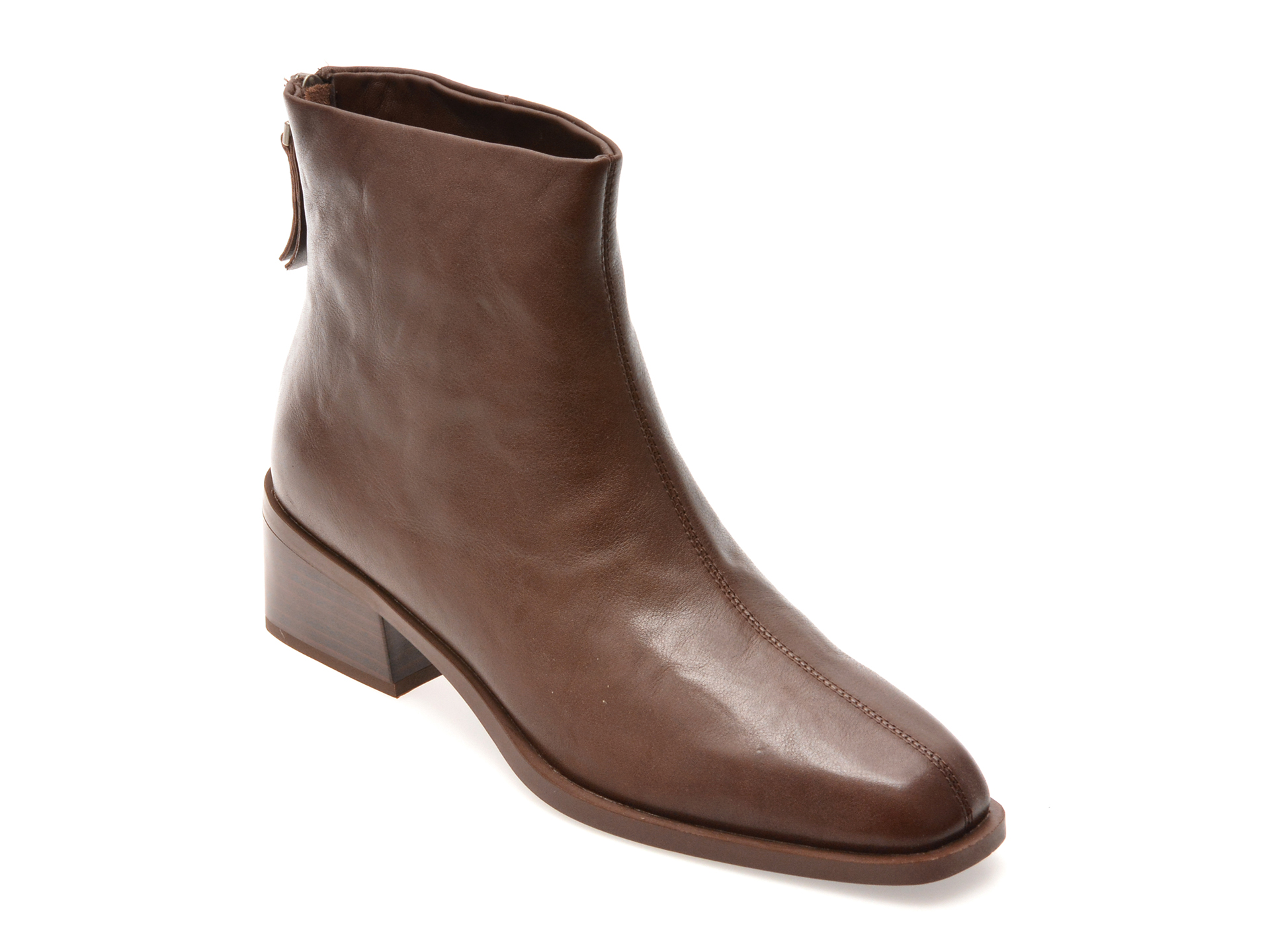 Botine EPICA Piele Naturală Maro