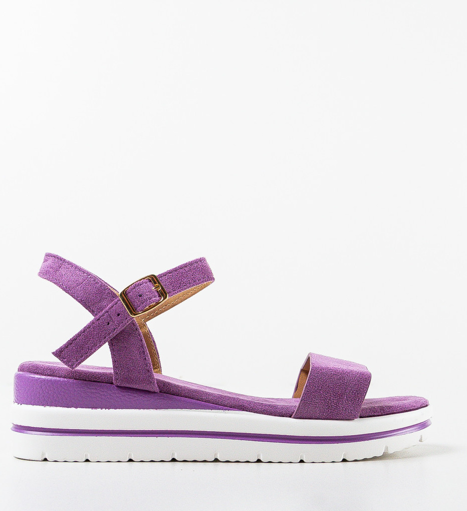 Platforme Dama Mov - Confort și Stil Inegalabil - imagine 4