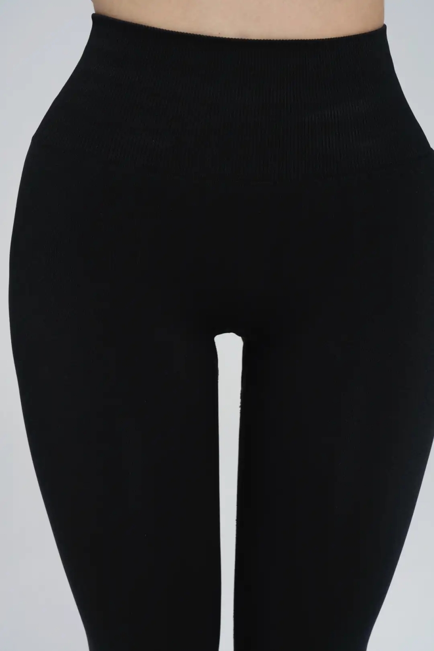 Colanți Seamless Push-Up Marquise LGS12, negri - imagine 3