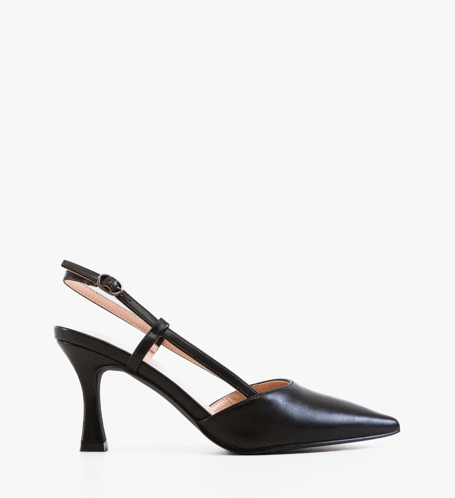 Pantofi Stiletto Nilop Negri Eleganți - imagine 6
