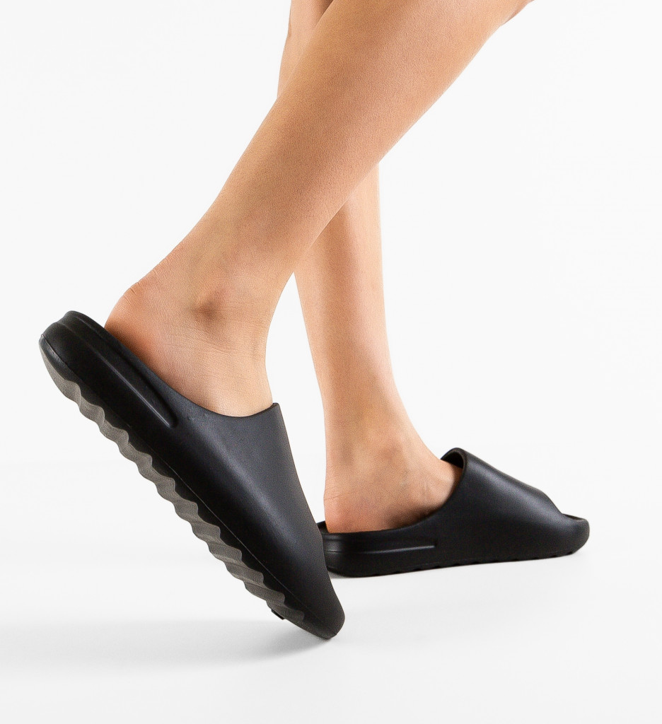 Sandale Dama Elise Negre - Confort Elegant