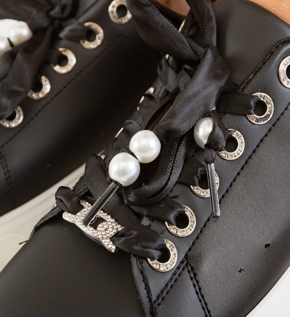 Sneakers Dama Purlam Negri | Confort si Stil - imagine 8