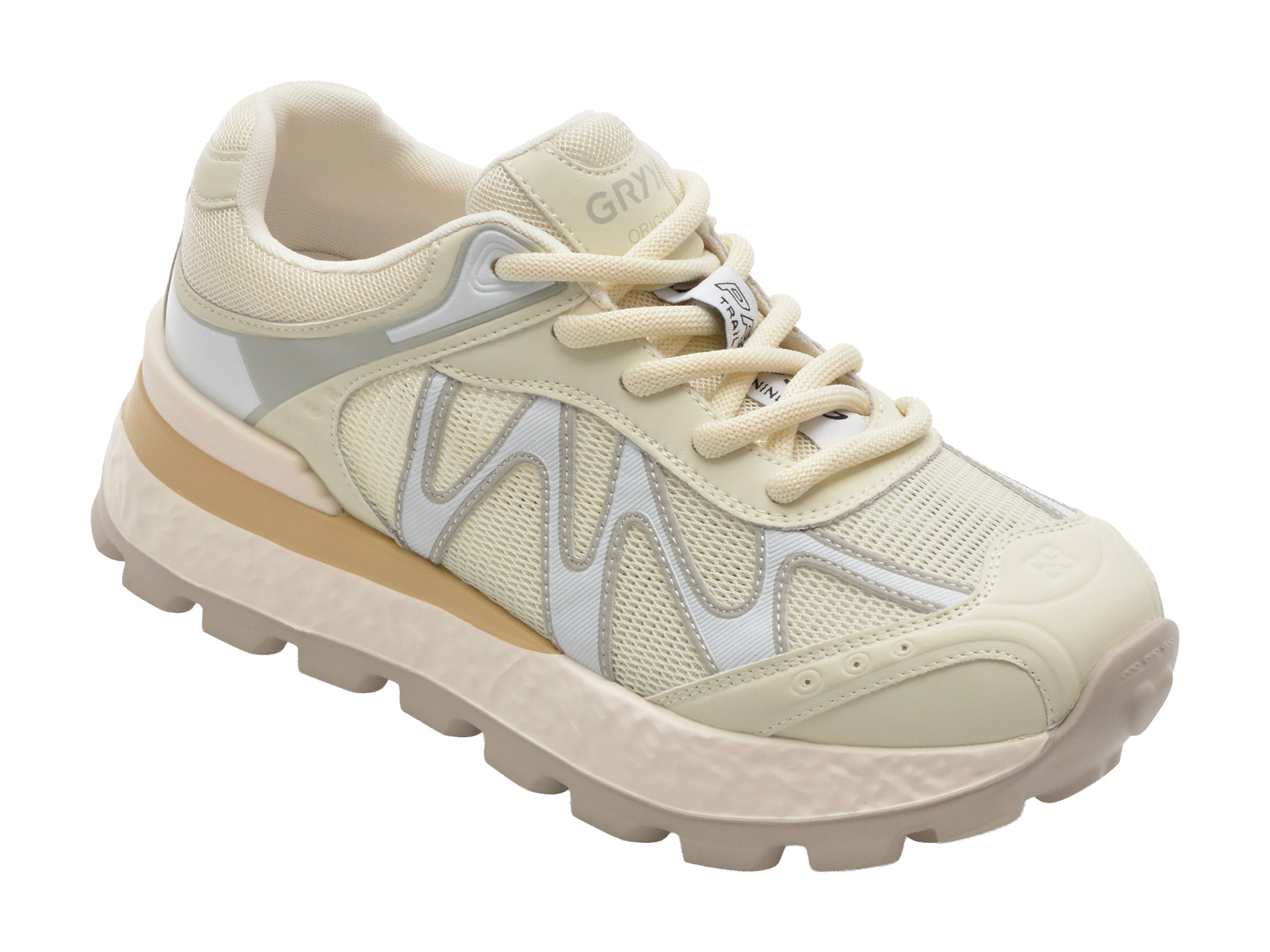 Pantofi Sport GRYXX 508 Bej Confort Urban