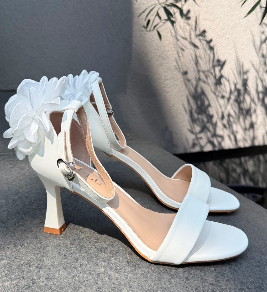 Sandale cu Toc Rouzy Albe - Eleganță și Stil - imagine 3